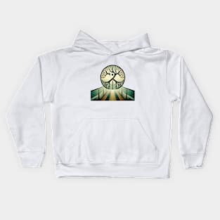 Ying and yang Kids Hoodie